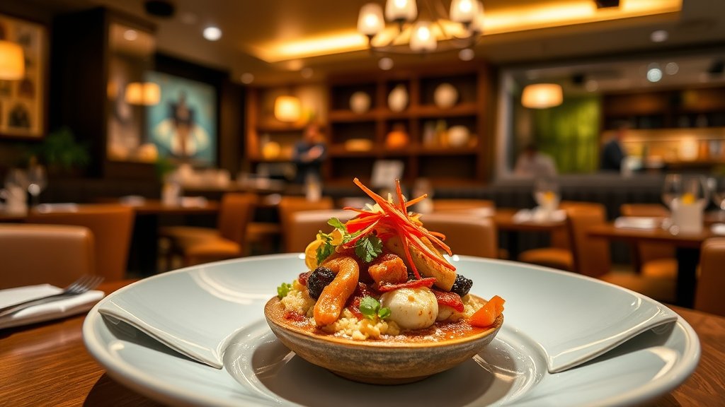 Miyagi and jones: een culinaire reis met fusion gerechten